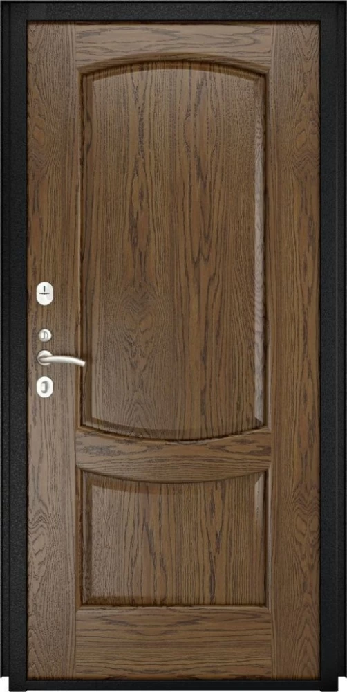 Входная дверь ДвериПРО L Термо Лаура-2 (16мм, светлый мореный дуб) DPRO196015 внутренняя сторона