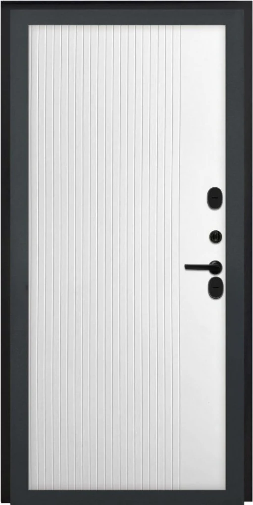 Входная дверь ДвериПРО Аура ФЛ-790 Velutto Bianco DPRO201238 внутренняя сторона