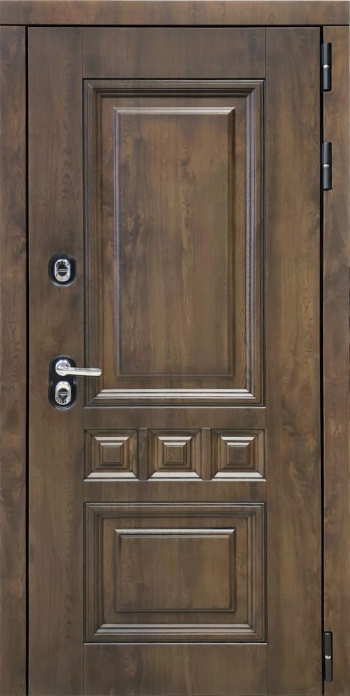 Входная дверь ДвериПРО Аура ФЛ 244 беленый дуб DPRO196809 внешняя сторона