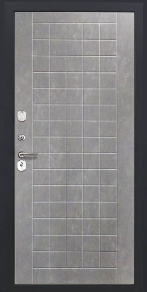 Входная дверь ДвериПРО Модель L-46 ФЛ-256 (10мм, бетон пепельный) DPRO196471 внутренняя сторона