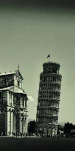 Дверь с фотопечатью Венеция В13 пизанская башня