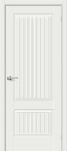 Межкомнатная дверь Прима-12.Ф7 White Matt BR5116
